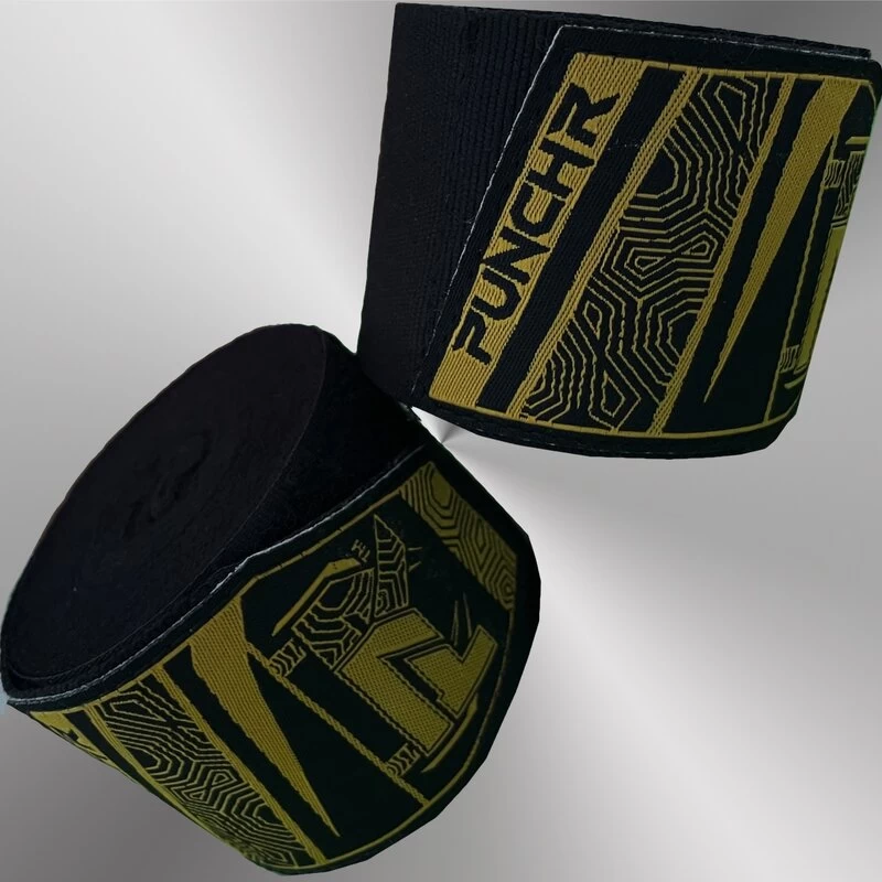 PunchR™ Premium Boksbandages Hand Wraps 500 Cm Zwart 5 PunchR™ Premium Boksbandages Hand Wraps 500 Cm Zwart - Afbeelding 3