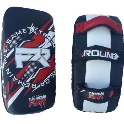 PunchR™ Train Insane Curved Thai Pads Arm Kick Pads NT Zwart Rood -Boksen Winkel punchr punchr train insane curved thai pads arm ki 2