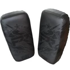 PunchR™ Train Insane Curved Thai Pads Arm Kick Pads NT Zwart Op Zwart -Boksen Winkel punchr punchr train insane curved thai pads arm ki 7