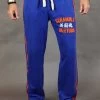 SCRAMBLE Relax A Tron Joggingbroek Royal Blue Oange