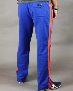 SCRAMBLE Relax A Tron Joggingbroek Royal Blue Oange -Boksen Winkel scramble scramble relax a tron joggingbroek royal 2