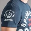 SCRAMBLE X Crocop Open Weight T Shirt Blauw -Boksen Winkel scramble scramble x crocop open weight t shirt bla