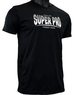 Super Pro Dry Fit T-Shirt Stripes Zwart -Boksen Winkel super pro super pro dry fit t shirt stripes zwart 2