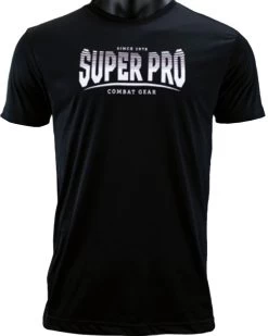 Super Pro Dry Fit T-Shirt Stripes Zwart -Boksen Winkel super pro super pro dry fit t shirt stripes zwart 4