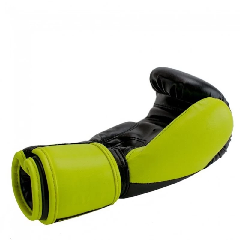 Super Pro Gorilla Kids Bokshandschoenen Zwart Geel 4 Super Pro Gorilla Kids Bokshandschoenen Zwart Geel - Afbeelding 2