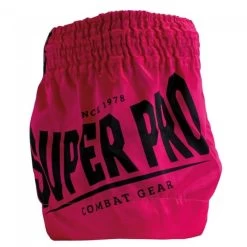 Super Pro Leopard Kids Kickboks Broekjes Zwart Roze
