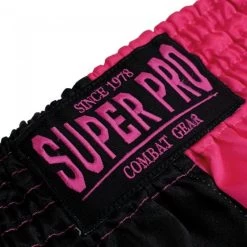 Super Pro Leopard Kids Kickboks Broekjes Zwart Roze -Boksen Winkel super pro super pro leopard kids kickboks broekjes 9