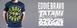 SCRAMBLE X TATAMI Eddie Bravo BJJ T-shirt