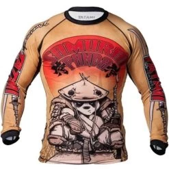 Tatami Samurai Panda Guard Lange Mouw BJJ Fightwear -Boksen Winkel tatami fightwear tatami samurai panda guard lange 1