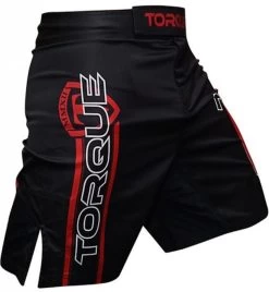 Torque Ghost Velocity Performance Fight Shorts Zwart Rood
