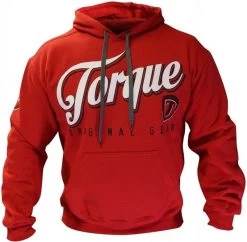 Torque Sports Fightwear Torsion Hoodie Rood -Boksen Winkel torque torque sports fightwear torsion hoodie rood 2