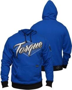 Torque Sports Zircon Fight Club Hoodie Blue -Boksen Winkel torque torque sports zircon fight club hoodie blue 2