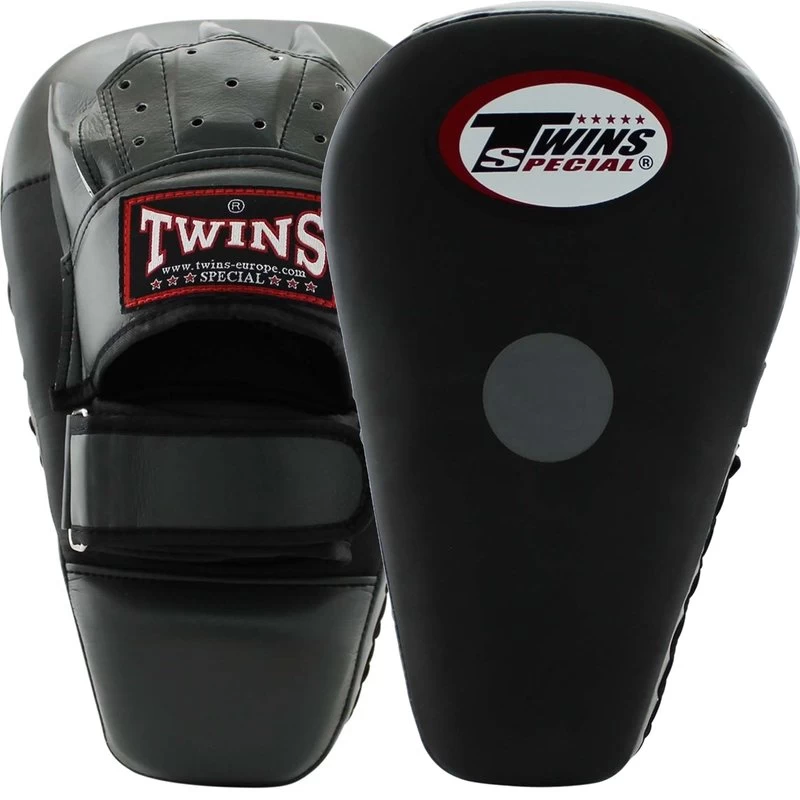 Twins Deluxe Punching Mitts Pads PML 21 Leather 6 Twins Deluxe Punching Mitts Pads PML 21 Leather - Afbeelding 4