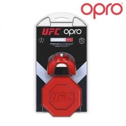 UFC OPRO Platinum Gebitsbeschermer Rood Metal Zwart Adult -Boksen Winkel ufc opro platinum gebitsbeschermer rood metal zwar 1