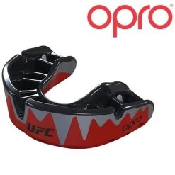 UFC OPRO Platinum Gebitsbeschermer Rood Metal Zwart Adult -Boksen Winkel ufc opro platinum gebitsbeschermer rood metal zwar 2