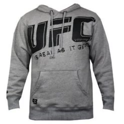 UFC Slant Hoodie Grijs