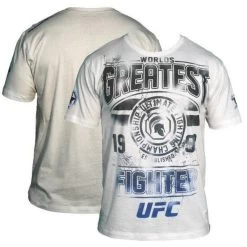 UFC World T-shirts Wit -Boksen Winkel ufc ufc world t shirts wit 3