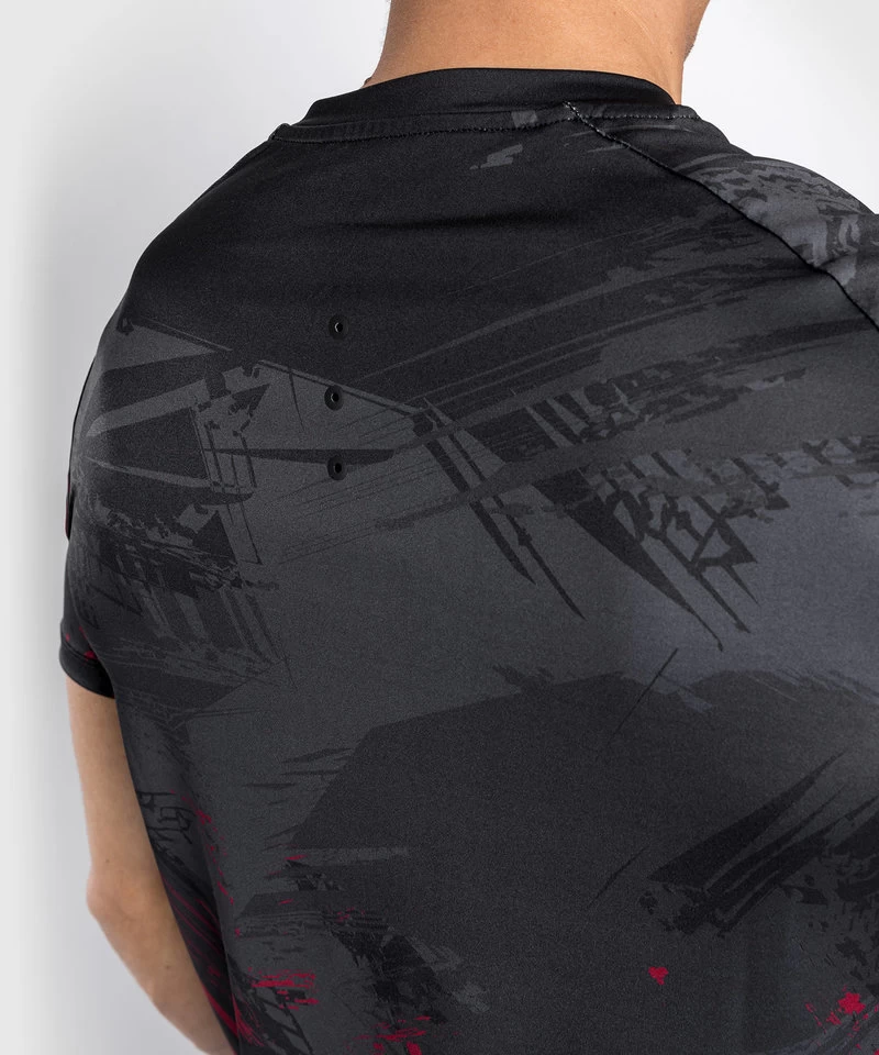 Authentic Fight Week 2.0 Performance T-shirt Zwart Rood 5 Authentic Fight Week 2.0 Performance T-shirt Zwart Rood - Afbeelding 3