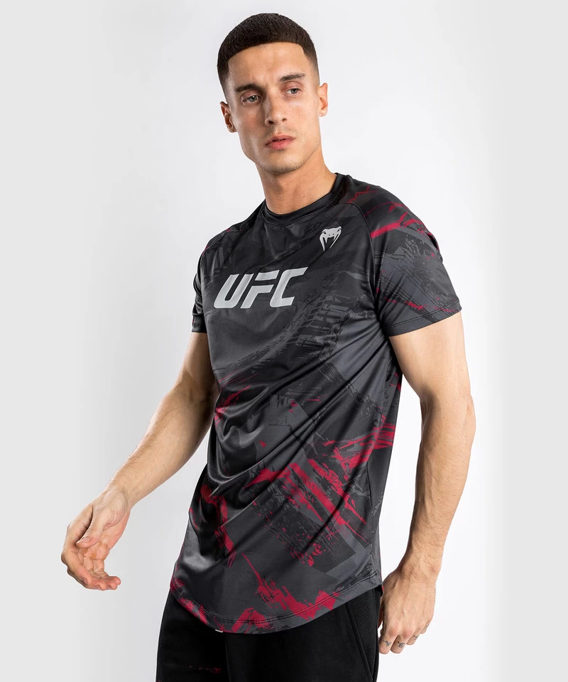 Authentic Fight Week 2.0 Performance T-shirt Zwart Rood 8 Authentic Fight Week 2.0 Performance T-shirt Zwart Rood - Afbeelding 6