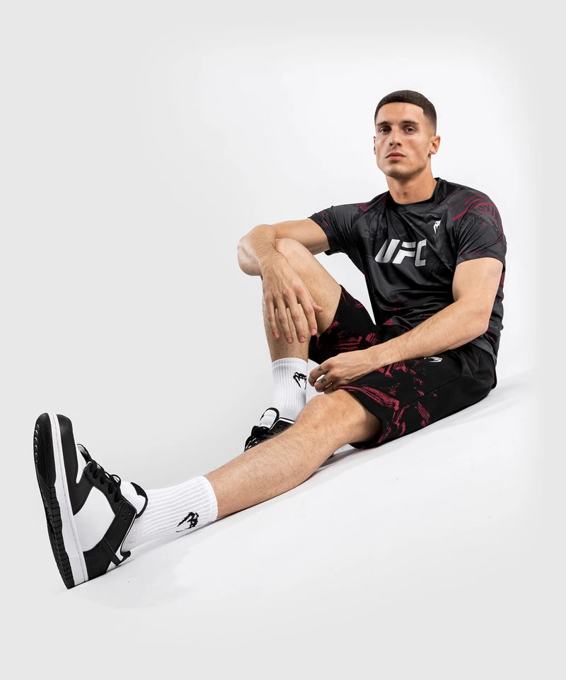 Authentic Fight Week 2.0 Performance T-shirt Zwart Rood 12 Authentic Fight Week 2.0 Performance T-shirt Zwart Rood - Afbeelding 10