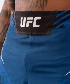 UFC Venum Authentic Fight Night Fighthorts Korte Pasvorm Blauw -Boksen Winkel ufc venum ufc venum authentic fight night fighthor 6