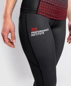 UFC Venum Performance Institute Sportlegging Dames Zwart Rood -Boksen Winkel ufc venum ufc venum performance institute sportleg 6