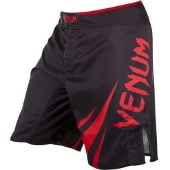 MMA Fight Shorts Challenger Zwart Rood Venum MMA Kleding -Boksen Winkel venum mma fight shorts challenger zwart rood venum 8