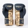RAJADAMNERN X Venum Muay Thai Bokshandschoenen Marineblauw Goud