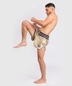 RAJADAMNERN X VENUM Muay Thai Shorts Sand -Boksen Winkel venum rajadamnern x venum muay thai shorts sand 3