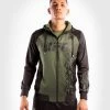 UFC Venum Authentic Fight Week Hoodie Met Rits Kaki -Boksen Winkel venum ufc venum authentic fight week hoodie met ri