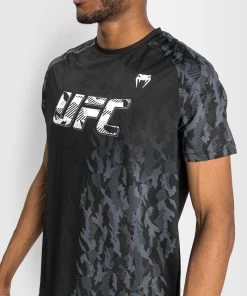 UFC Venum Authentic Fight Week Performance S/S T-shirt Zwart -Boksen Winkel venum ufc venum authentic fight week performance s 8