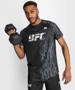 UFC Venum Authentic Fight Week Performance S/S T-shirt Zwart -Boksen Winkel venum ufc venum authentic fight week performance s 9