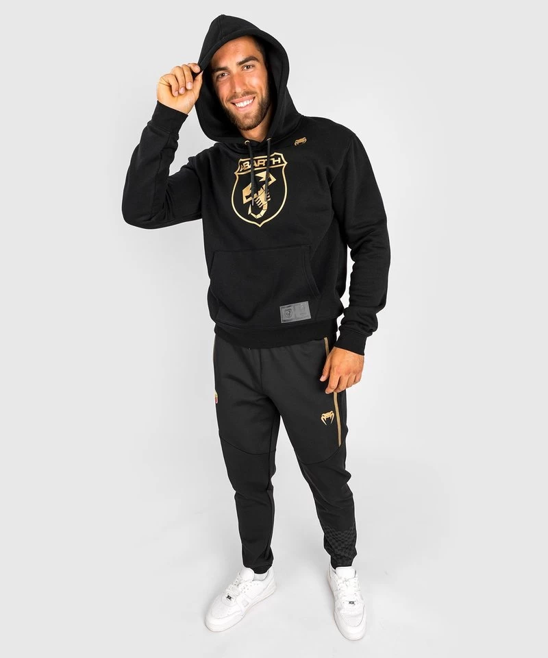 Venum Abarth #1 Hoodie Sweater Zwart Goud 4 Venum Abarth #1 Hoodie Sweater Zwart Goud - Afbeelding 2