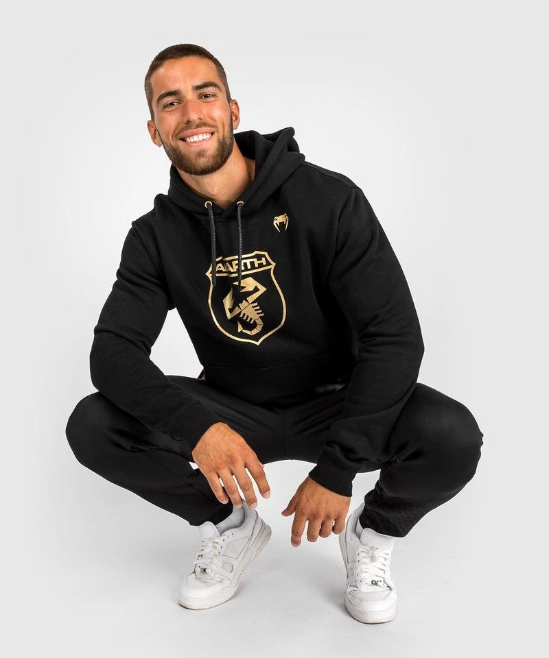 Venum Abarth #1 Hoodie Sweater Zwart Goud 6 Venum Abarth #1 Hoodie Sweater Zwart Goud - Afbeelding 4