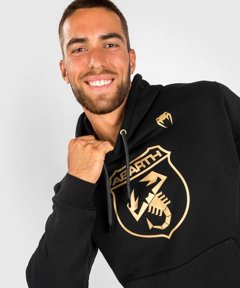 Venum Abarth #1 Hoodie Sweater Zwart Goud 7 Venum Abarth #1 Hoodie Sweater Zwart Goud - Afbeelding 5