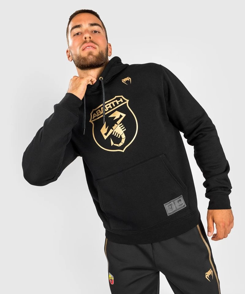 Venum Abarth #1 Hoodie Sweater Zwart Goud 9 Venum Abarth #1 Hoodie Sweater Zwart Goud - Afbeelding 7