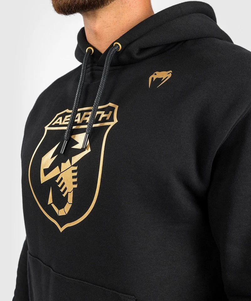 Venum Abarth #1 Hoodie Sweater Zwart Goud 10 Venum Abarth #1 Hoodie Sweater Zwart Goud - Afbeelding 8