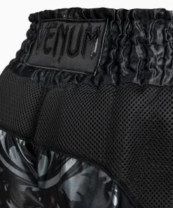 Venum Absolute 2.0 Muay Thai Short Zwart Zwart -Boksen Winkel venum venum absolute 20 muay thai short zwart zwar 2