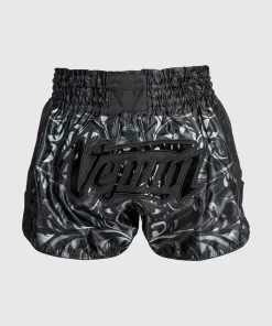 Venum Absolute 2.0 Muay Thai Short Zwart Zwart -Boksen Winkel venum venum absolute 20 muay thai short zwart zwar 3