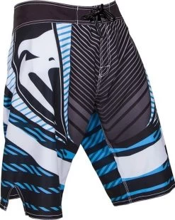 Venum ABYSS Board Short Zwart Blauw -Boksen Winkel venum venum abyss board short zwart blauw 3