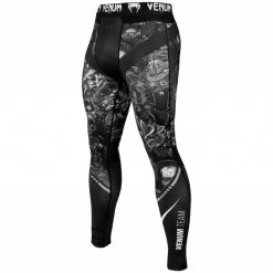 Venum Art Spats Panty Legging Zwart Wit Venum Kleding -Boksen Winkel venum venum art spats panty legging zwart wit venu 3