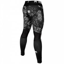 Venum Art Spats Panty Legging Zwart Wit Venum Kleding -Boksen Winkel venum venum art spats panty legging zwart wit venu 5