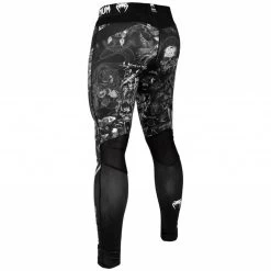 Venum Art Spats Panty Legging Zwart Wit Venum Kleding -Boksen Winkel venum venum art spats panty legging zwart wit venu 6