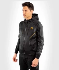 Venum Athletics Hoodie Zwart Goud -Boksen Winkel venum venum athletics hoodie zwart goud 3