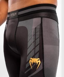 Venum Athletics Sportlegging Compression Pants Zwart Goud -Boksen Winkel venum venum athletics sportlegging compression pan 4