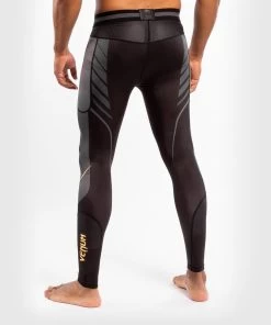 Venum Athletics Sportlegging Compression Pants Zwart Goud -Boksen Winkel venum venum athletics sportlegging compression pan 6