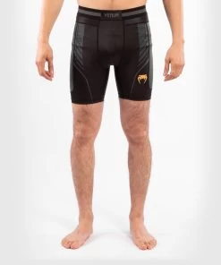 Venum Athletics Vale Tudo Compressie Short Zwart Goud -Boksen Winkel venum venum athletics vale tudo compressie short z 9