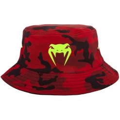Venum Atmo Bucket Hat Camo Rood Venum Fightshop -Boksen Winkel venum venum atmo bucket hat camo rood venum fights 2