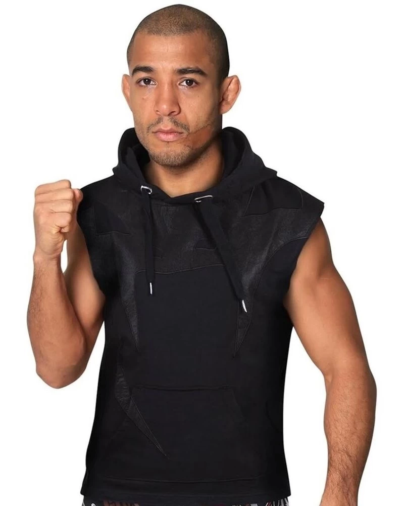 Venum Attack Mouwloze Hoody Zwart 6 Venum Attack Mouwloze Hoody Zwart - Afbeelding 4