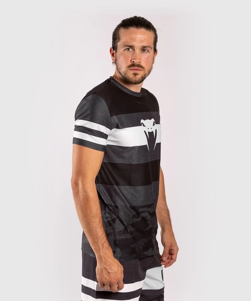 Venum Bandit Dry Tech T-shirt Zwart Grijs 5 Venum Bandit Dry Tech T-shirt Zwart Grijs - Afbeelding 3